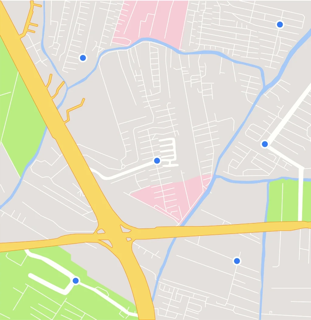 Real-time location tracking interface